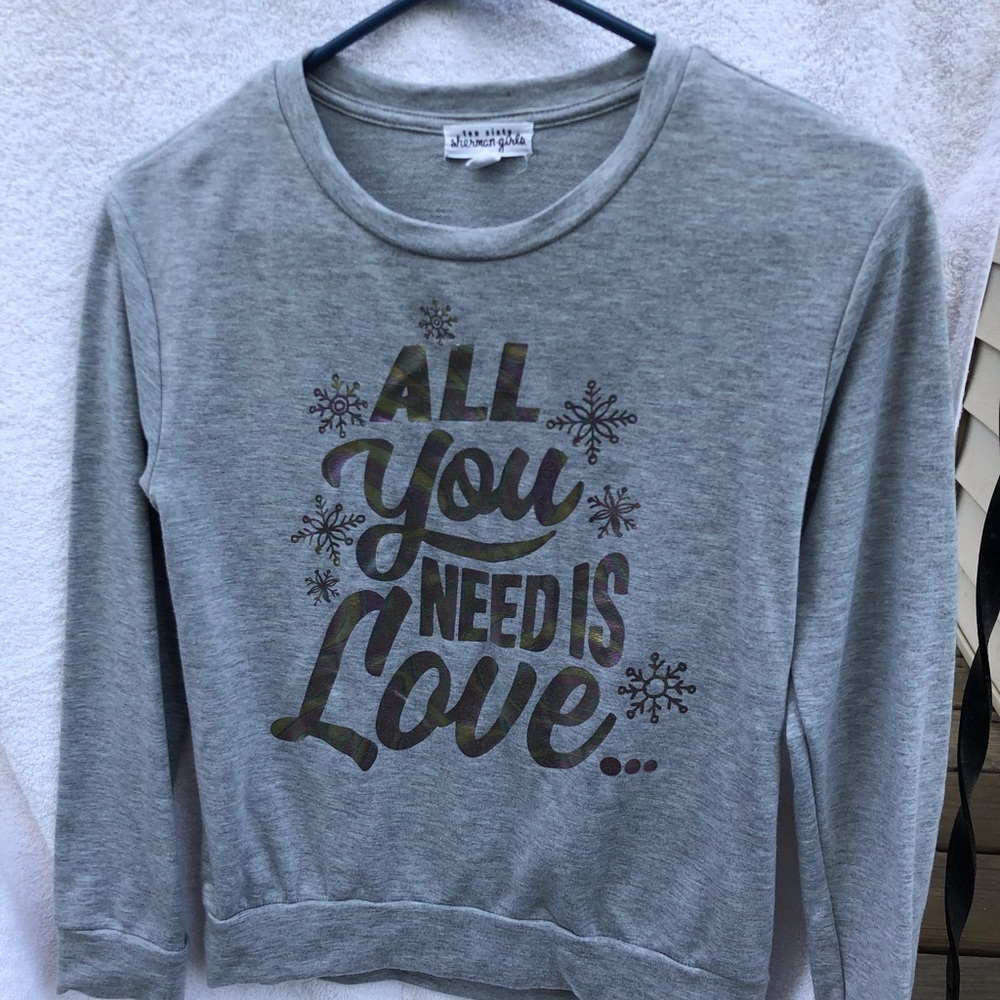 Ten-Sixty Sherman Girls All You Need Is Love Shirt